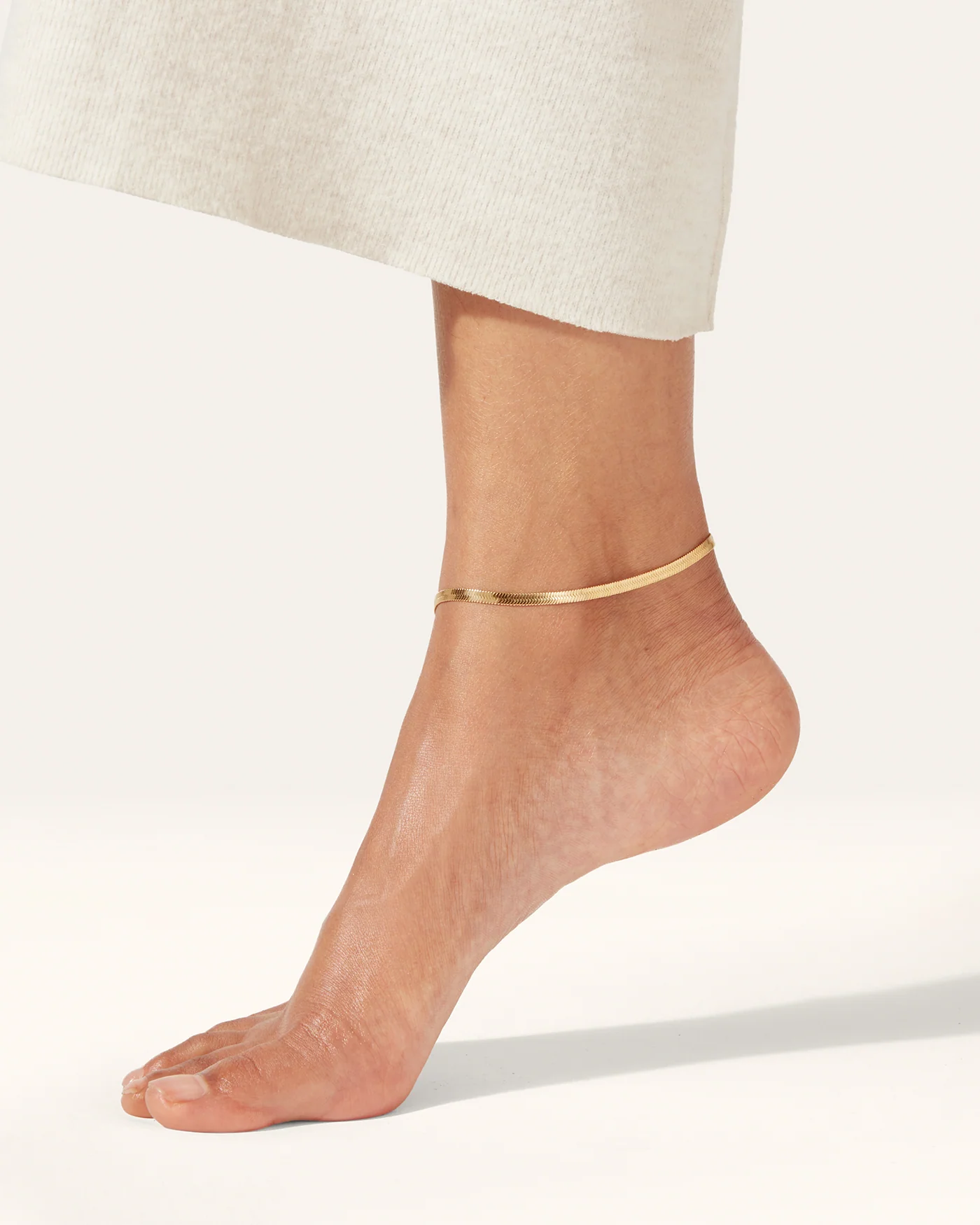 gold anklet
