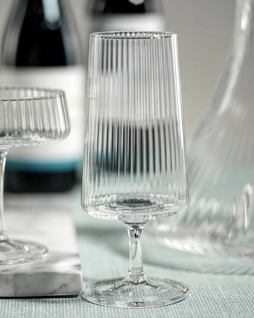 Zodax Fluted Textured Cocktail Glass