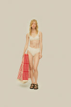 Load image into Gallery viewer, Ecru Scribble Roccia Bikini Top

