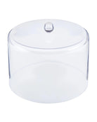a large acrylic dome for cake