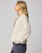 cream knit cardigan 