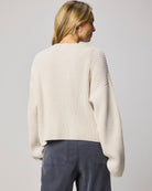 cream knit cardigan 
