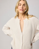 cream knit cardigan 