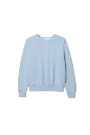 crewneck sweatshirt in light blue