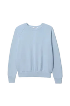 crewneck sweatshirt in light blue