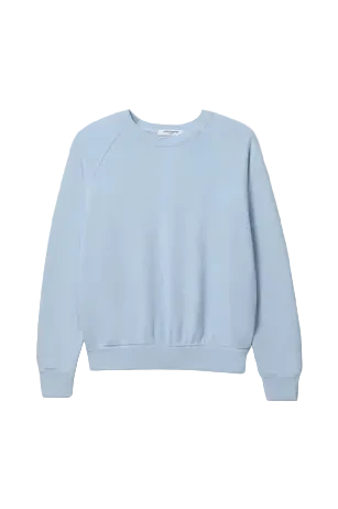 crewneck sweatshirt in light blue