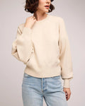 Alfie Crewneck Sweater | Heather Oat