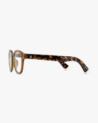 a pair of tortoiseshell round framed eyeglasses for blue light by Barner