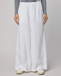wide leg palazzo pant in white