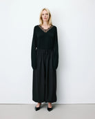 black balloon pant