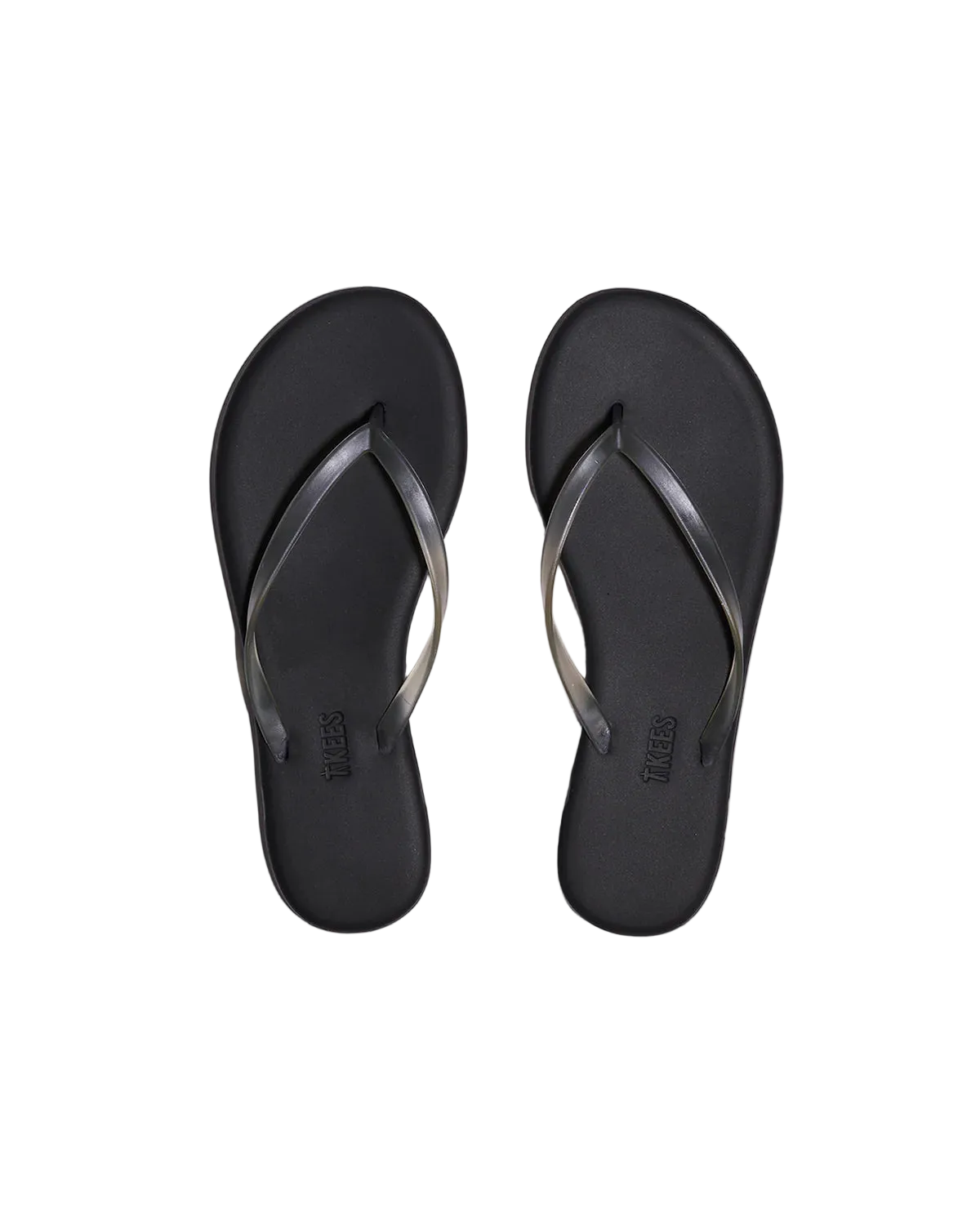 black flip flop