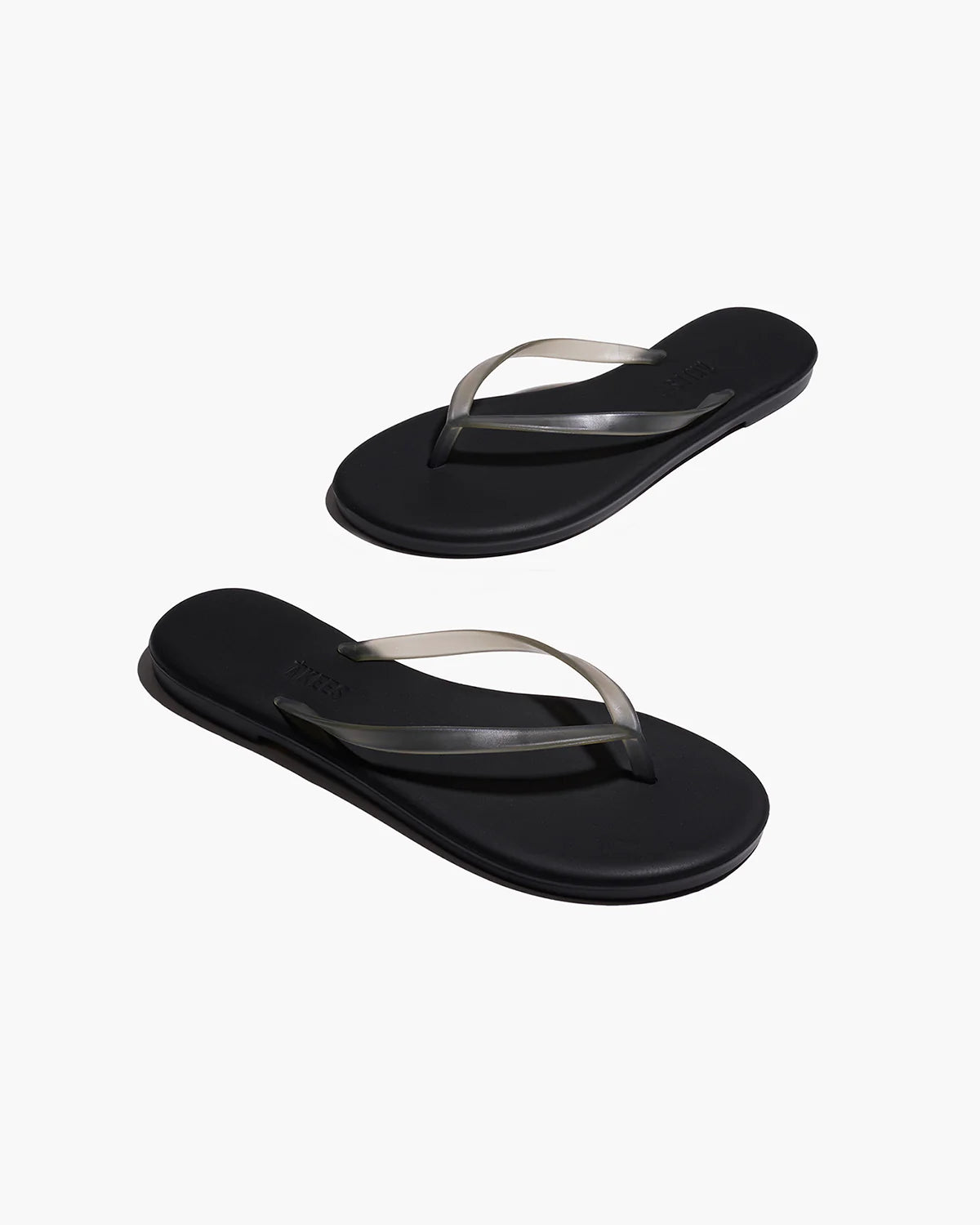 black flip flop