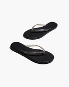 black flip flop