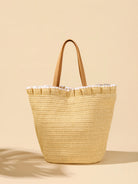 large tan coloured tote bag