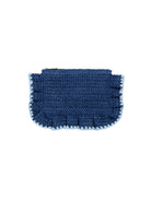 blue zip pouch