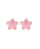 two mini flower claw clips