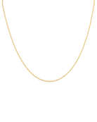 gold ball chain necklace