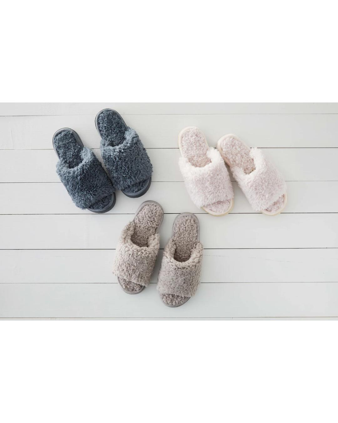 teddy slippers