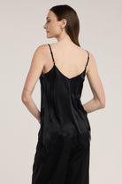 black lace tank top