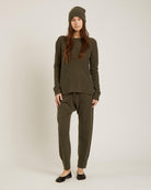 wool sweater in green