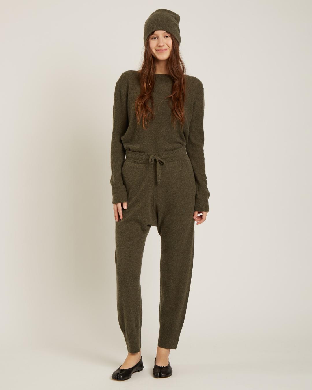 wool sweater in green
