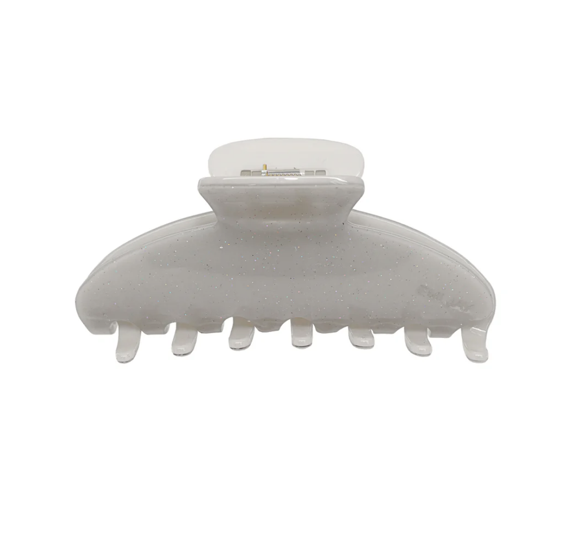 claw clip in sparkle clear