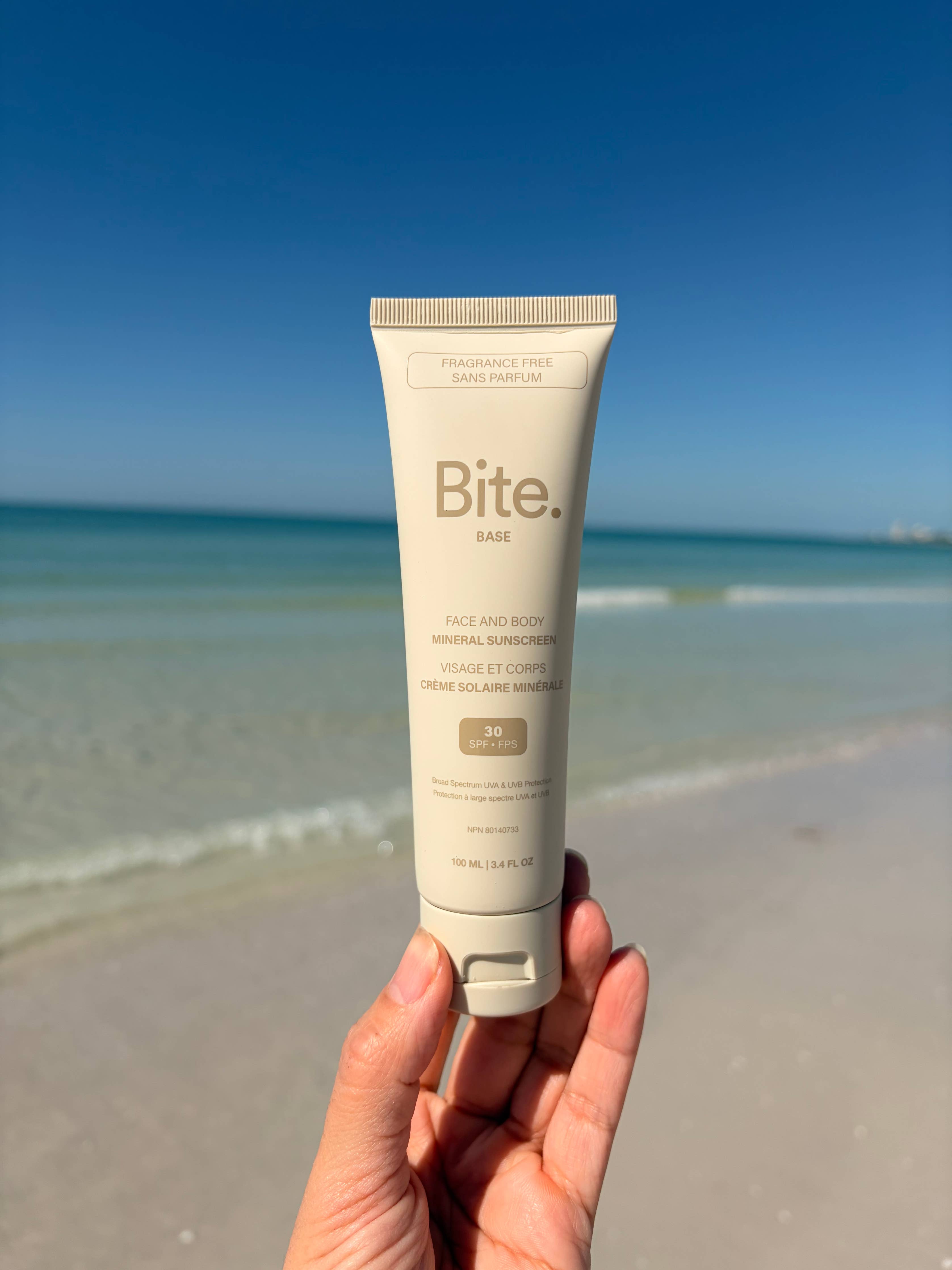 sunscreen tube