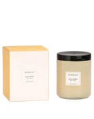 body exfoliant in glass container 