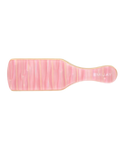 small boar bristle brush in pink