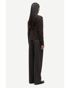 brown cashmere cardigan