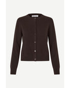 brown cashmere cardigan