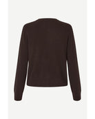 brown cashmere cardigan