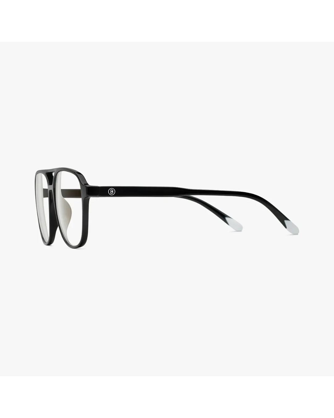 black framed aviator reading glasses