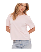 t-shirt in light pink