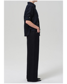 linen drawstring baggy pant