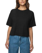 black t-shirt oversized 