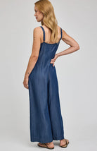 navy blue jumpsuit