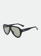 chunky black aviator sunglasses