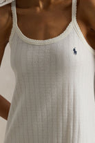 mini cami slip dress in cream