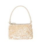 cream shoulder purse