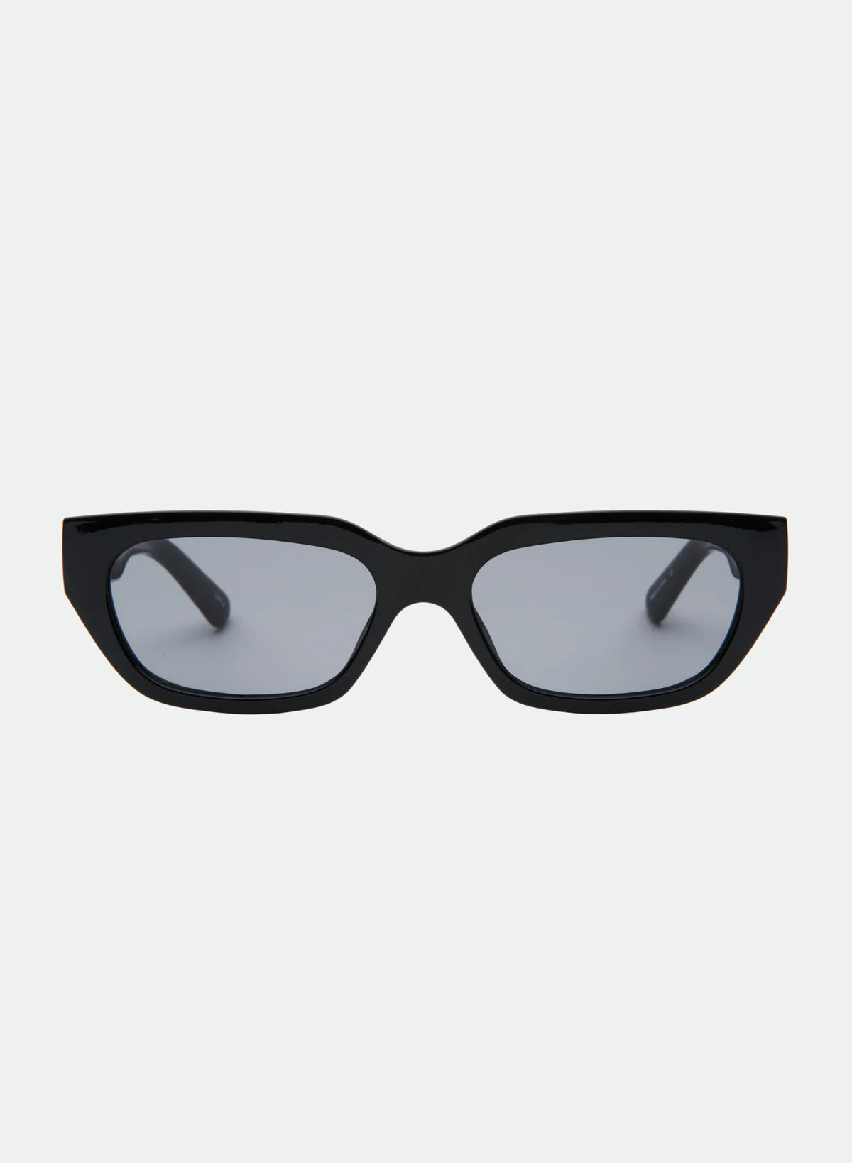 black rectangular sunglasses
