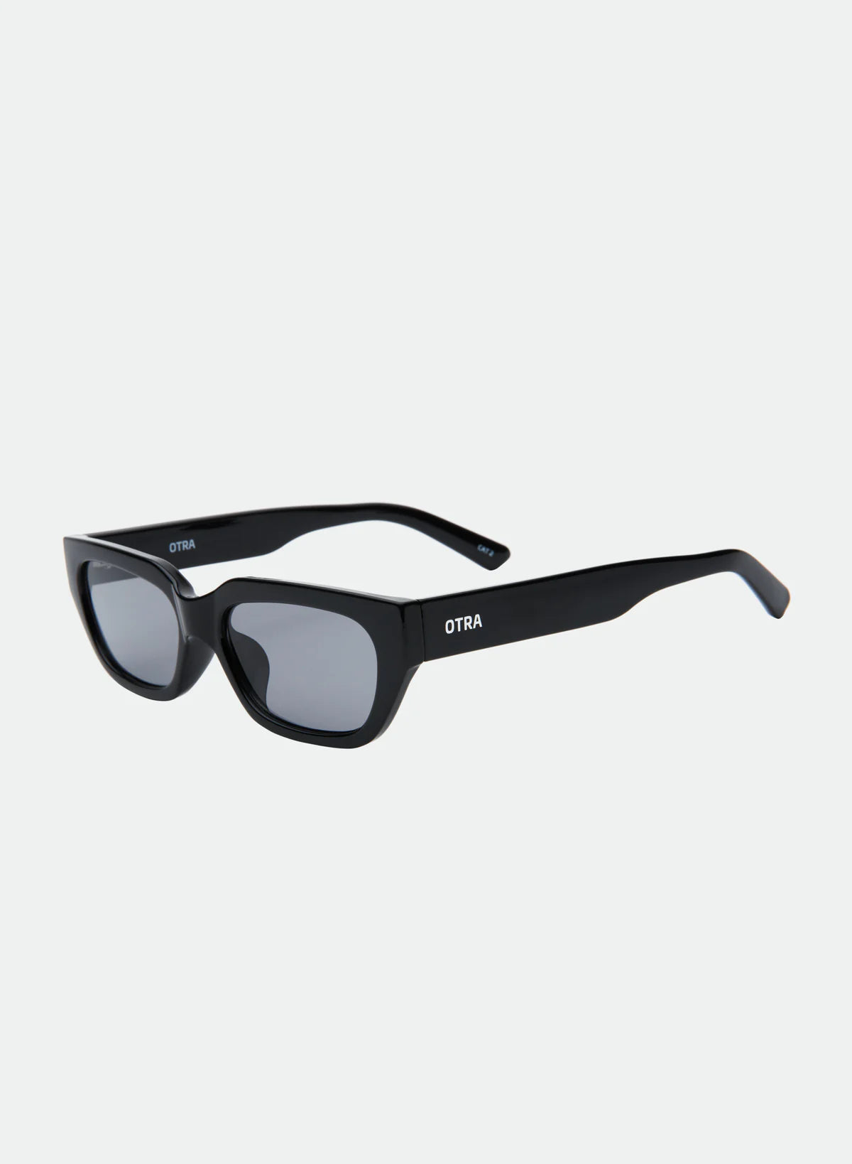 black rectangular sunglasses