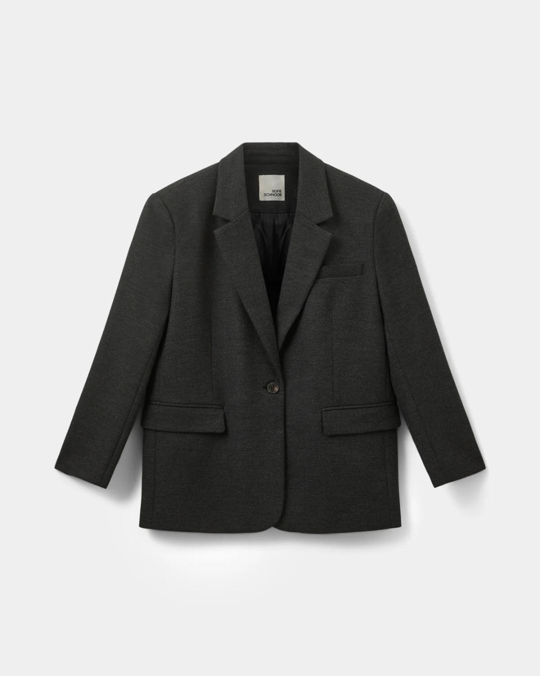 grey blazer