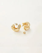 chunky gold hoops