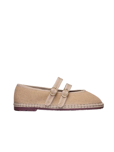 mary jane shoe in tan