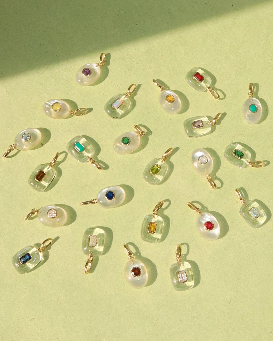 birthstone charms