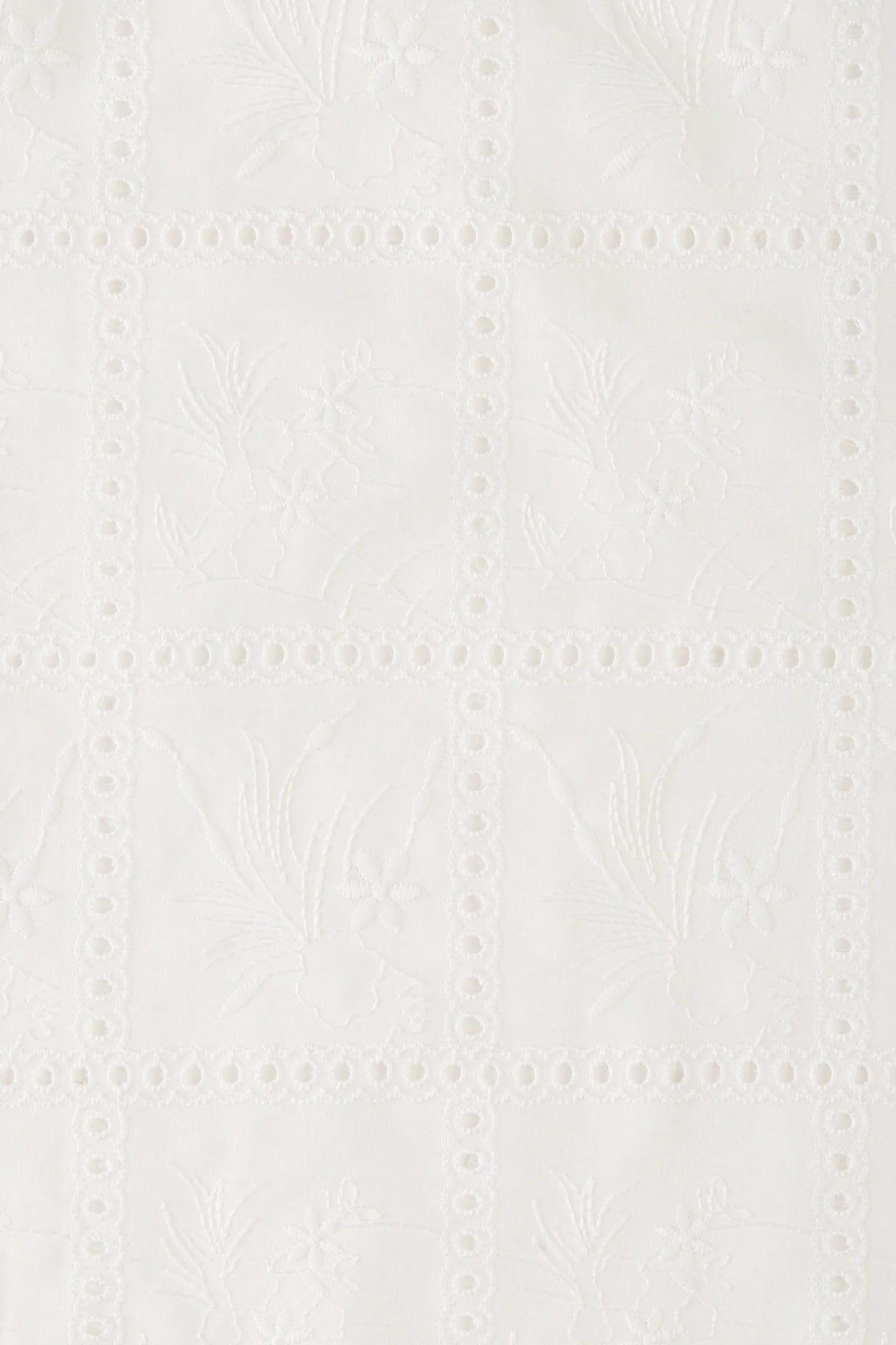 white eyelet headtie