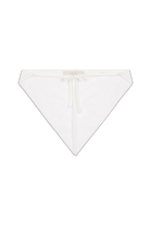 white eyelet headtie