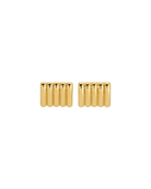 statement gold earrings