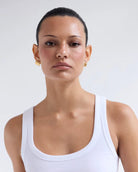 statement gold earrings